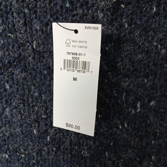 Banana Republic Men's Size Medium Tweed Crew-Neck Sweater Long Sleeve NWT $90!!! - Picture 8 of 13